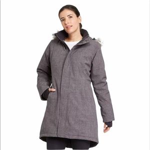 NEW All in Motion Small Parka Coat Jacket Gray